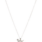Cute Filigree Dog Necklace Pendant Dog Puppy Jewelry Lucky Chain Birthday Gift 925 Sterling Silver 20in.