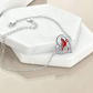 Red Cardinal Bracelet Cardinal Bird Jewelry Lucky Chain Birthday Gift 925 Sterling Silver