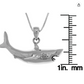 Great White Shark Necklace Pendant Shark Beach Ocean Tropical Jewelry Hawaiian Chain Gift 20in.