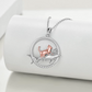 Cute Cat Shark Necklace Pendant Cat Shark Jewelry Birthday Gift 925 Sterling Silver Chain 20in.