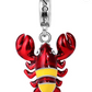 Cute Lobster Charm Bracelet Pendant Red Lobster Jewelry Birthday Gift 925 Sterling Silver