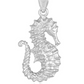 Sea Horse Charm Bracelet Pendant for Necklace Seahorse Jewelry Birthday Gift 925 Sterling Silver
