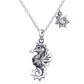 Dove Necklace Diamond Cardinal Pendant Seahorse Cow Jewelry Panda Birthday Gift 925 Sterling Silver Chain 18in.