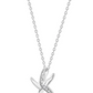 Cute Diamond Starfish Seashell Necklace  Pendant Star Fish Jewelry Birthday Gift 925 Sterling Silver Chain 18in.