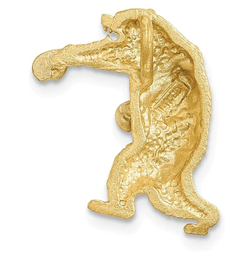 14K Gold Boxing Bear Pendant For Necklace Charm Bracelet Bear Boxer Jewelry Nordic Viking Hunter Gift