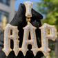 Custom Letter Necklace Name Pendant Chain Gold Silver Diamond Hip Hop Jewelry #2