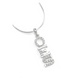 Silver OES Chain Sisterhood Eastern Star Diamond Necklace OES Pendant Masonic Gift