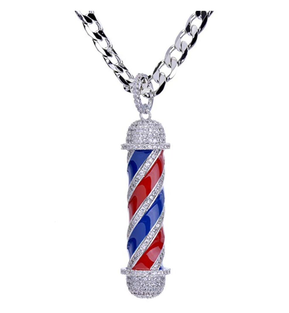 Diamond barber 2025 pendant