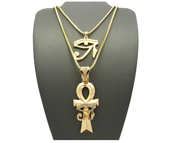 Eye of horus ankh necklace online