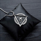 Freemason Necklace Pyramid Eye Necklace Illuminati Talisman Masonic Chain Jewelry