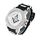 Black Silver Freemason Watch Simulated Diamond Sports Watch Masonic Gift Prince Hall Regalia Compass & Square