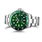 Green Hulk Watch Silver Color Sports Dress Watch Luxury Business Watch Quartz Pepsi Batman Submariner